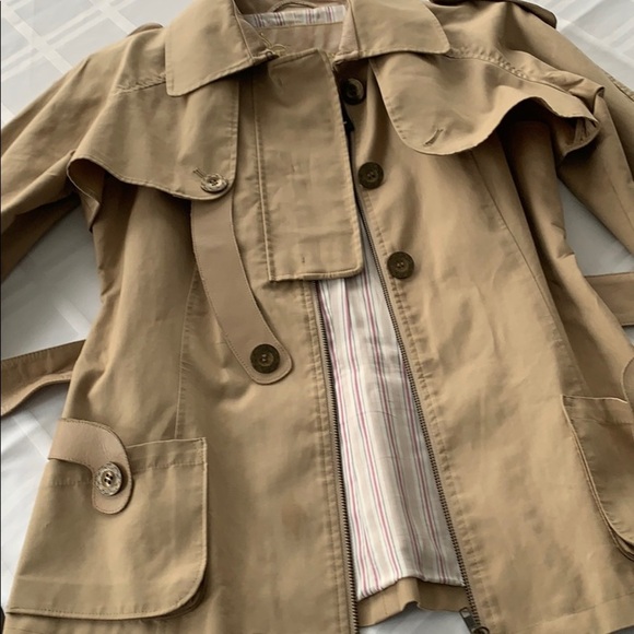 MACKAGE 2in1 short trench coat/vest - Picture 3 of 11